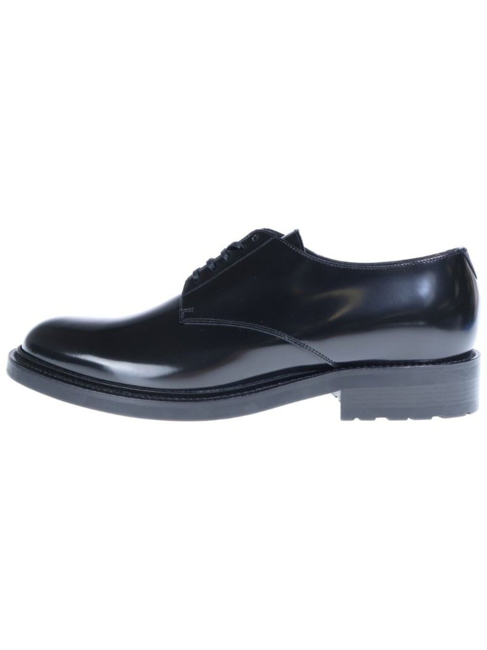 Saint Laurent Army Derby Low Cut Leather Dress Up Shoes Black